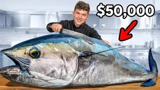 Carving A Whole Bluefin Tuna