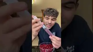 Boy Tries Juice Hack 