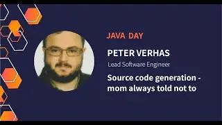 Source code generation – mom always told not to | Peter Verhas at Java Day