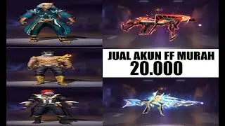 JUAL AKUN FF MURAH AMAN HARGA 15 RIBUAN!! AMAN 100% - FREE FIRE