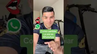 Como cambiar la voz en WhatsApp