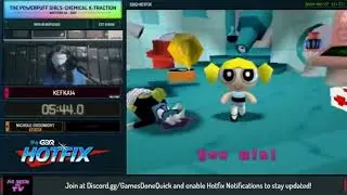 Games Done Quick Hotfix - As Seen on TV (w/ Nichole Goodnight) - Powerpuff Girls 100% - Blindfolded