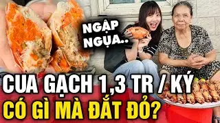 Ăn thử CUA GẠCH SON Dì 3 chất lượng cỡ nào với mức giá 1,3 TRIỆU 1 KÝ | 3 Phút Ăn Chơi Tập 1