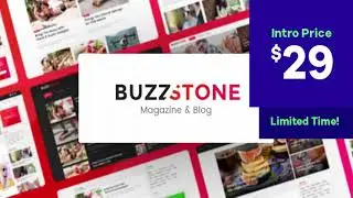 Buzz Stone | Magazine & Viral Blog WordPress Theme | Themeforest Website Templates and Themes