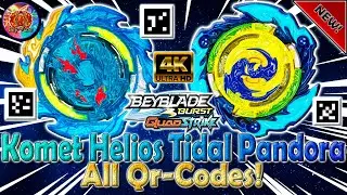 NEW Qr-codes Dual Pack Quadstrike | Новый Dual Pack Quadstrike Qr-Коды - Beyblade Burst APP