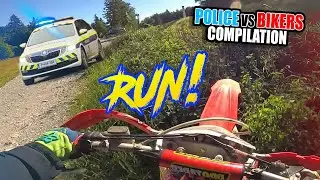 Police Chase Dirt Bikers - Cops VS Motorcycles | Best Compilation 2024