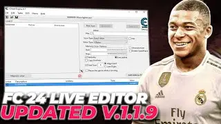 Fc 24 Live Editor (Updated Version 1.1.9) EA FC 24 Mod Tutorial | TU18 Updated  1.1.9 | Cheat Engine