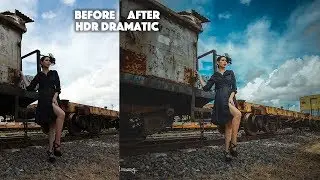 Dramatic Contrast HDR Effect | Photoshop Tutorial