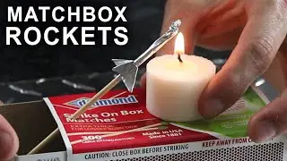 How To Make a Matchbox Rocket Launching Kit