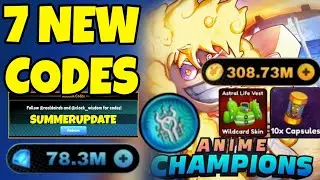 *NEW* ALL WORKING CODES FOR ANIME CHAMPIONS SIMULATOR IN JULY 2024 ROBLOX ANIME CHAMPIONS SIMULATOR