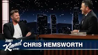 Chris Hemsworth on Sexiest Man Alive Chris Evans, Avengers Text Chain & Doing Terrifying Stunts