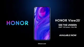 Introducing the HONOR View20 #SeeTheUnseen