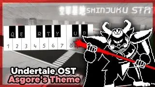 Undertale OST - "ASGORE" - Simple Piano Cover (Jujutsu Shenanigans)