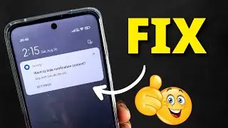 Want To Hide Notification Content Kya Hai | FIX Want To Hide Notification Content Problem | Xiaomi