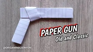 How to make a paper GUN | Origami GUN