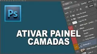 Como ativar o painel camadas no photoshop