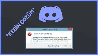 Discord İnstallation Has Failed Hatası Çözümü