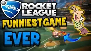 FUNNIEST ROCKET LEAGUE GAME EVER (pinch, rage, stupidity)