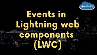 Events in Lightning web components (LWC)