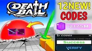 ⚠️ NEW ⚠️ DEATH BALL CODES 2025 - DEATH BALL ROBLOX CODES 2025
