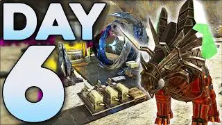 Online Raiding Wasteland Cave and Logging in to Base Defense! - ARK PvP