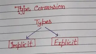 What is Type Conversion? How many types of type conversion? Type conversion in C++. @simanstudies