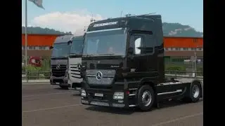 ets 2 Mercedes Actros MP2 Black Edition for 1.51 0.63.steam #konamee_tv#D_truck_TV#steam#ets2#ats