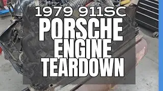 Porsche 1979 911SC Engine Teardown