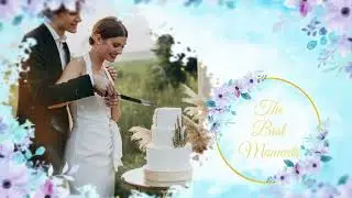 Romantic Wedding Slideshow Premiere Pro Template