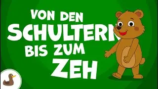 🎶 Bewegungslied für Kinder | Von den Schultern bis zum Zeh | Kalle Klang | Sing Kinderlieder