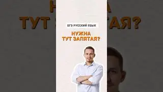 Запятая в СПП | #егэ #русскийязык