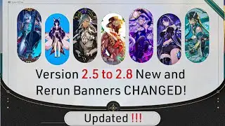 V2.5 TO 2.8 NEW & RERUN BANNERS LINEUP UPDATED | HONKAI STAR RAIL