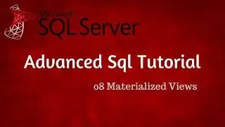 Advanced Sql Tutorial (051 Materialized Views with REFRESH FAST option)