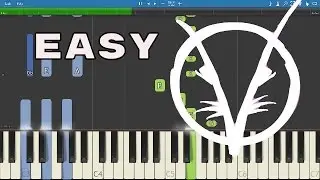 How to play Unity - EASY Piano Tutorial - The FatRat