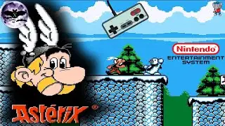 Asterix прохождение [hard] | Игра (Dendy, Nes, Famicom, 8 bit) Стрим RUS