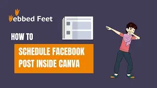 How to Schedule Facebook Posts Inside Canva