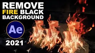 Fire Video Effect Tricks in After Effect 2021 | Remove Fire Black Screen Background
