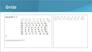 Intro Python- 2d Lists