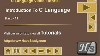 Introduction to C Language | Part 11