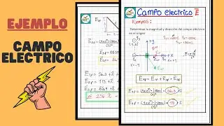 5. Ejemplos de campo eléctrico