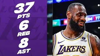 LeBron James SEASON-HIGH Performance vs Rockets! 👑 | November 19, 2023