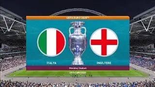 ITALY vs ENGLAND | Wembley Stadium | UEFA EURO 2020 FINAL | PES 2021