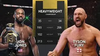 ДЖОН ДЖОНС vs ТАЙСОН ФЬЮРИ Бой которого все так ждали UFC