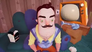 Сосед смотрит TV - Hello Neighbor