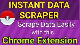 Instant Data Scraper | Instant Data Scraping | Chrome Extension | How to Scrape Data | MBtalksDdn