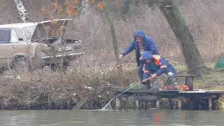 Рыбалка в декабре . Профи на рыбалке . My fishing