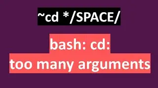 How to cd when Folder name has space | Git Bash | Ubuntu terminal