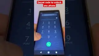Secret code to unlock ANY PHONE 📱 🔓 
