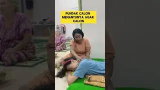 momen haru ketika calon ibu mertua pijat calon menantu nya ‼️