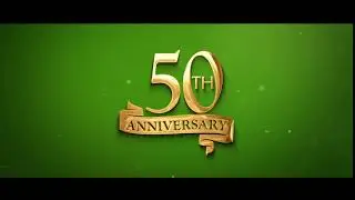 50th Anniversary Title Green Screen 4k Download FREE